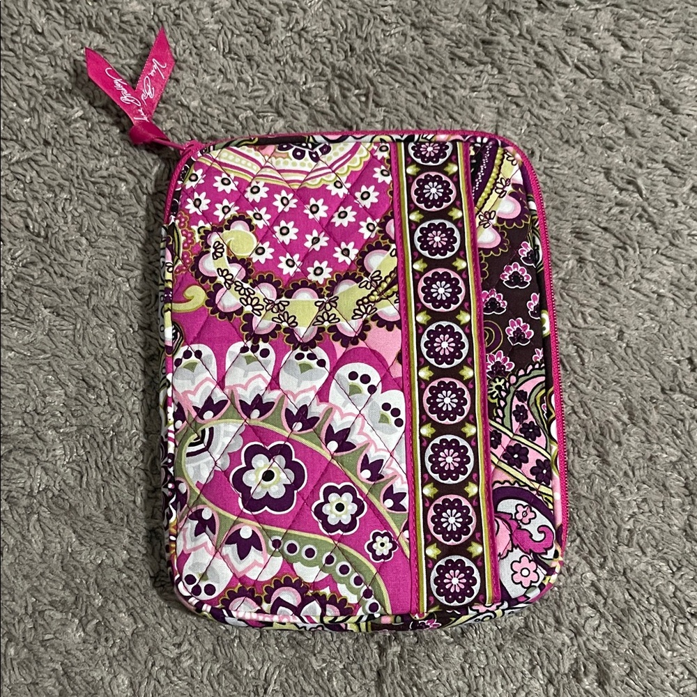 Vera Bradley Pink and Purple Tablet Case